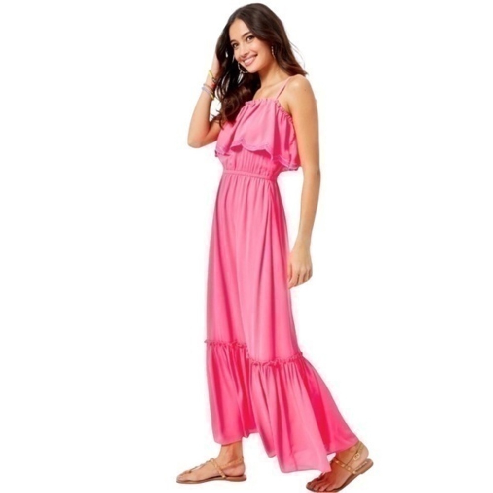 Lilly Pulitzer Adia Maxi Dress - Love Potion Pink 💕